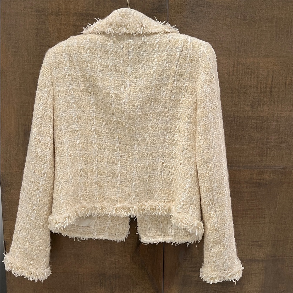 Zara Chanel Style Boucle Jacket - Picture 2 of 6
